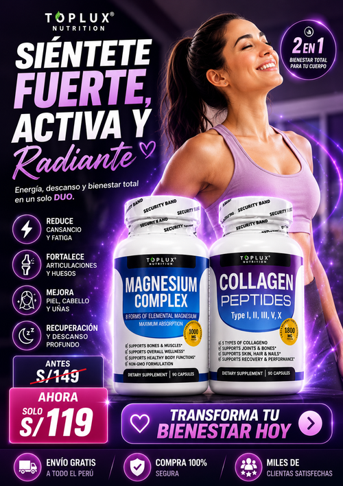 DUO MAGNESIUM COMPLEX + COLLAGEN PEPTIDES