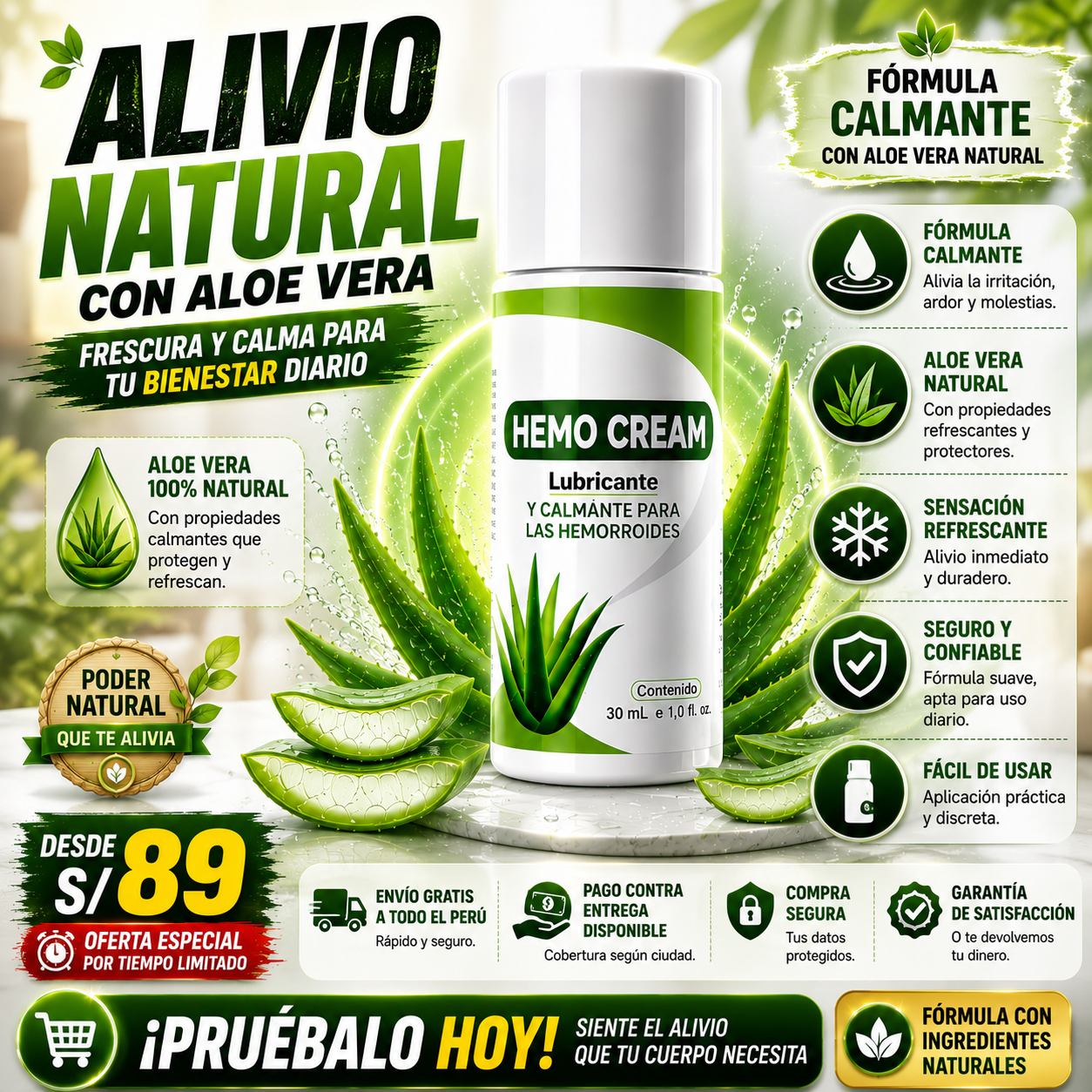 HEMO CREAM - CREMA REFRESCANTE