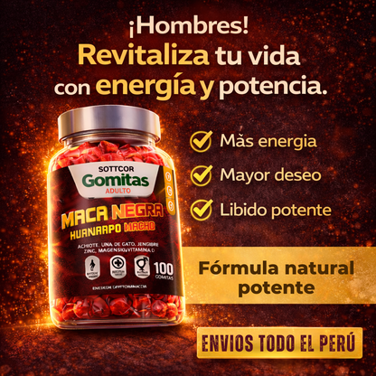 GOMITAS DE MACA NEGRA