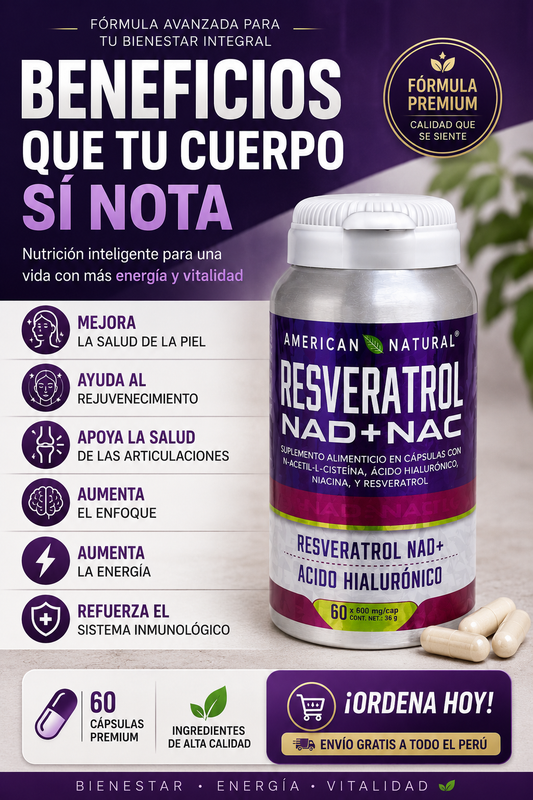 RESVERATROL NAD + NAC