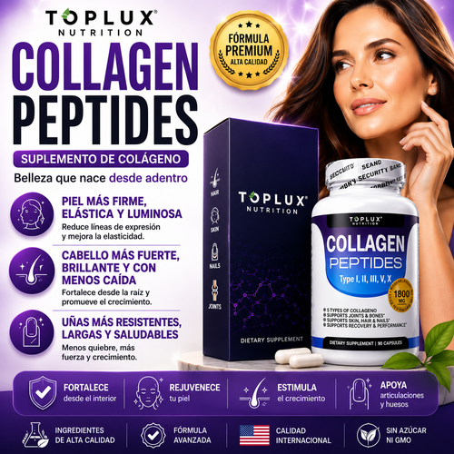 COLAGENO PEPTIDES - TOPLUX NUTRICION