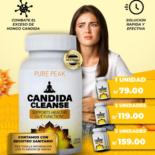 Candida Cleanse® – Fórmula Ayurvédica para la Salud Digestiva y Equilibrio Fúngico