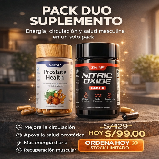 NITRIC OXIDE + PROSTATE HEALTH