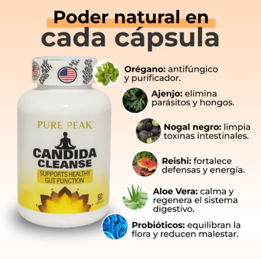 Candida Cleanse® – Fórmula Ayurvédica para la Salud Digestiva y Equilibrio Fúngico