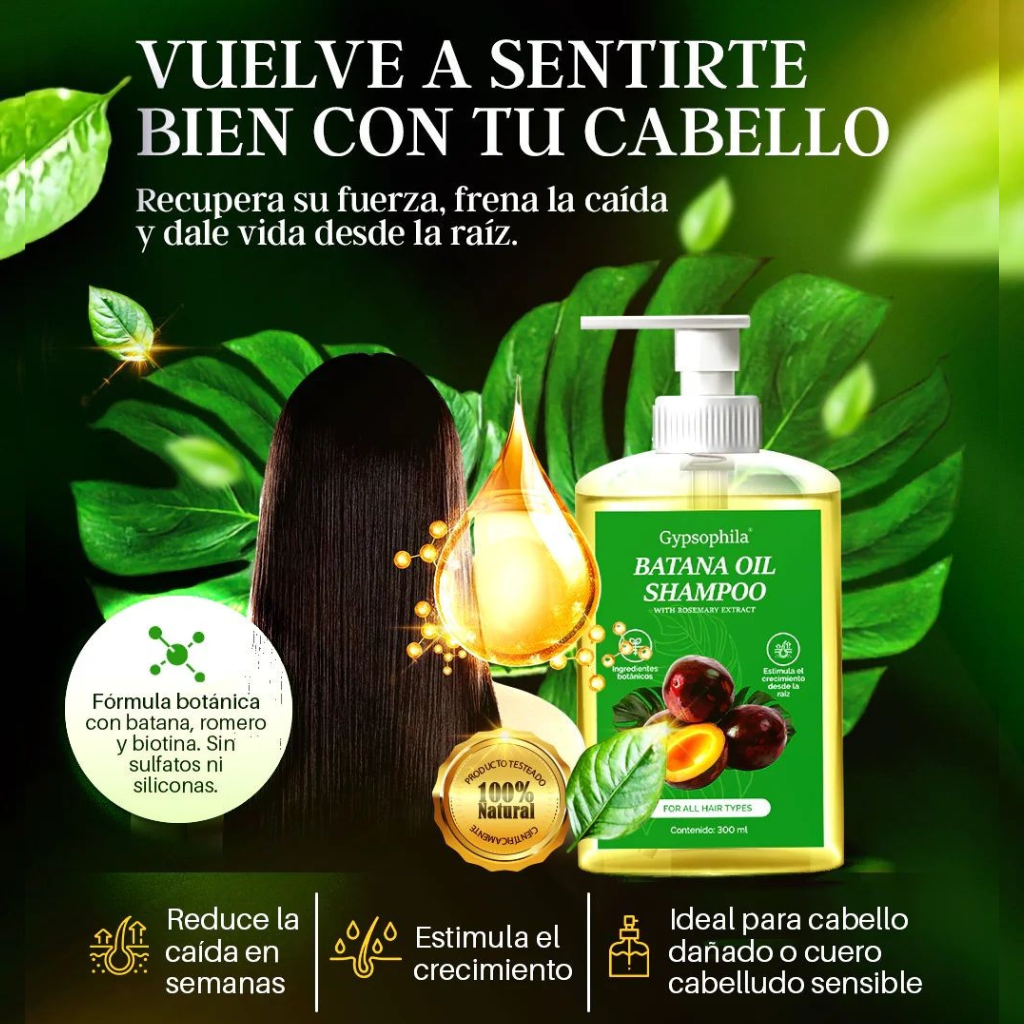 SHAMPOO DE BATANA - TU MEJOR ALIADO CAPILAR