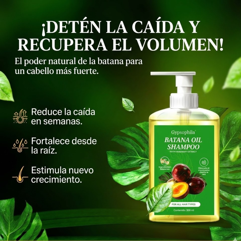 SHAMPOO DE BATANA - TU MEJOR ALIADO CAPILAR