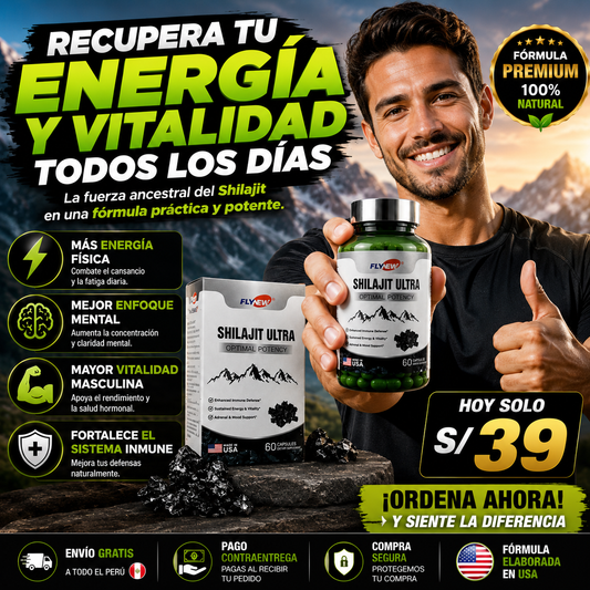 SHILAJIT GOLD + ENERGIA NATURAL EXTRAMA