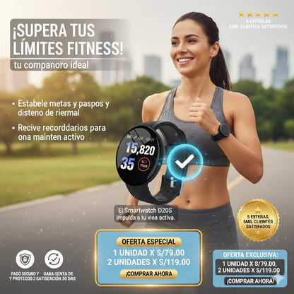 Reloj Smartwatch D20S